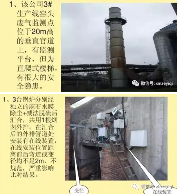 幾張不合格的案例告訴我們 選擇CEMS煙氣在線監(jiān)測(cè)的安裝位置很重要！